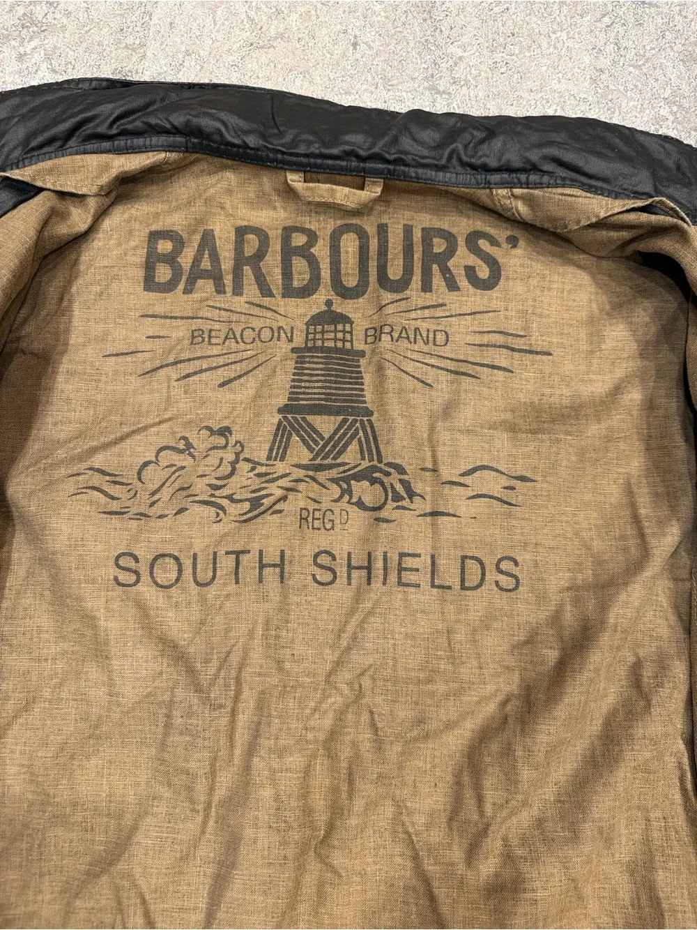 Barbour Duralinen Waxed Sapper Jacket Sz L